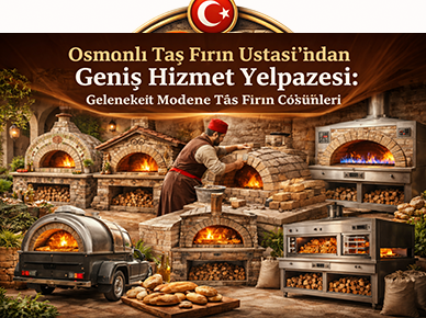 Osmanlı Taş Fırın Ustası’ndan Geniş Hizmet Yelpazesi: Gelenekten Moderne Taş Fırın Çözümleri