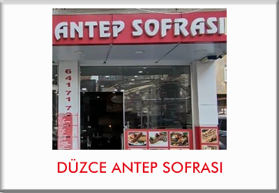 Düzde Antep Sofrası
